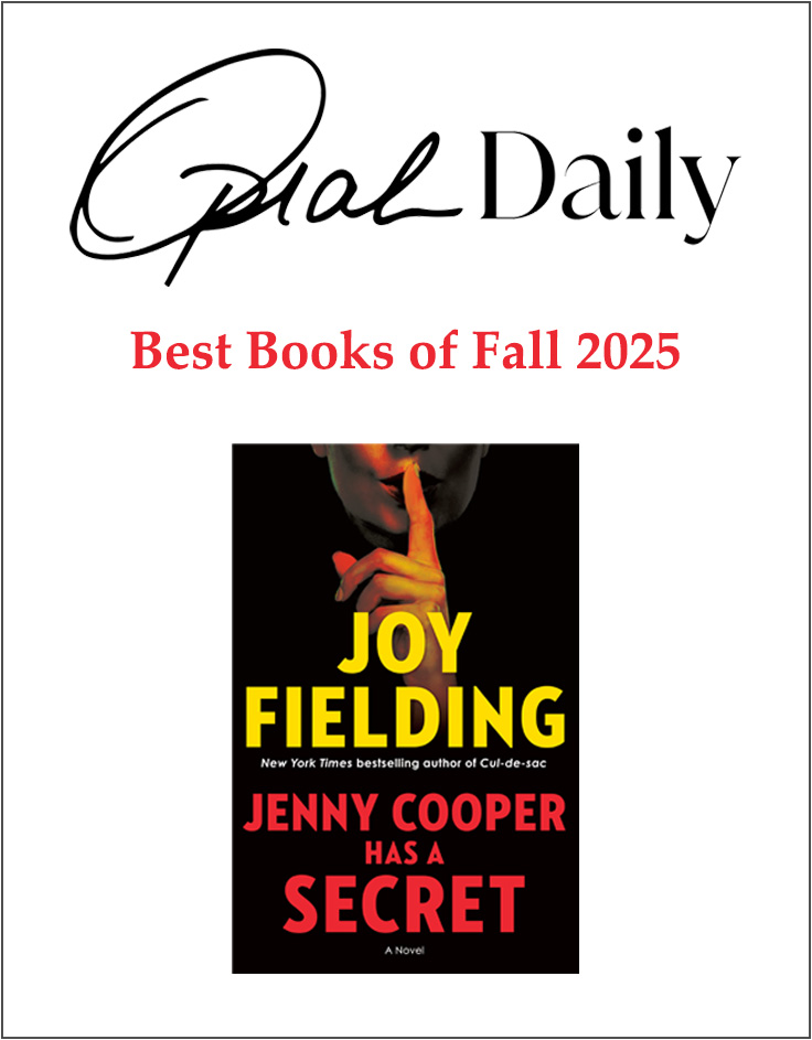 Oprah Daily names JENNY COOPER HAS A SECRET as a best book for fall 2025